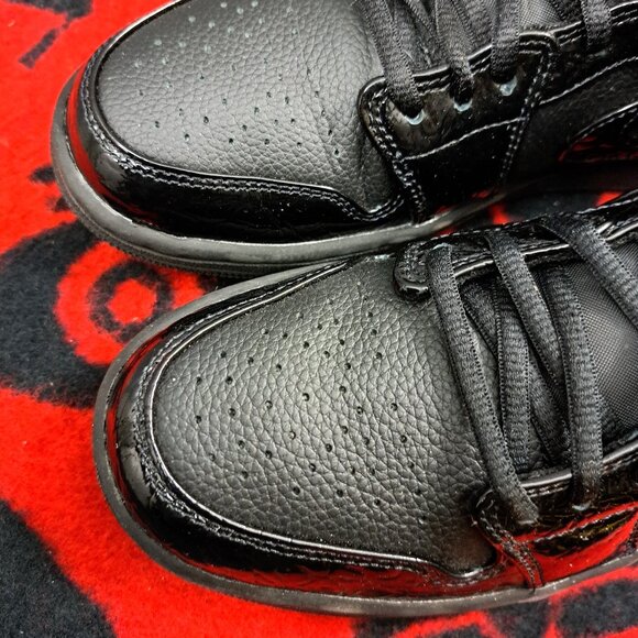Size 7 Women Nike Women's Air Jordan 1 Low SE Black Croc HJ7743 010 - Picture 8 of 13